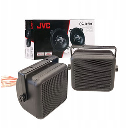 Głośniki samochodowe Jvc CS-J420X 10cm w obudowie