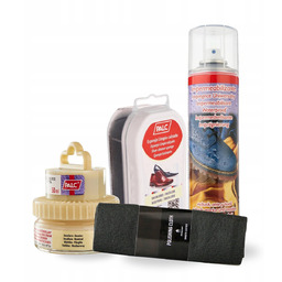 Pasta Bezbarwna do Butów Impregnat Czyścik i Szmatka