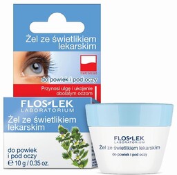 FLOSLEK_Żel ze świetlikiem lekarskim do powiek i pod