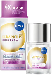 NIVEA Luminous Even Glow Liquid Refiner Serum peelingujące