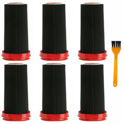 6 x Zestaw Filtry Do Odkurzacza Bosch Flexxo