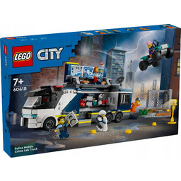Lego 60418 City Policyjna Ciężarówka Z Laboratorium Kryminalnym