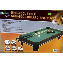 Mini Bilard Stół Bilardowy Solexsport +bile+kije