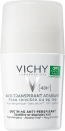 Vichy, kojący antyperspirant roll-on do skóry wrażliwej lub