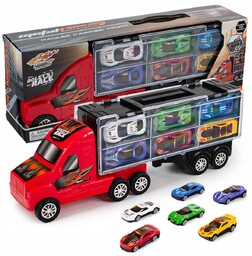 Ciężarówka na Resoraki Laweta Transporter 6 Mini Autek