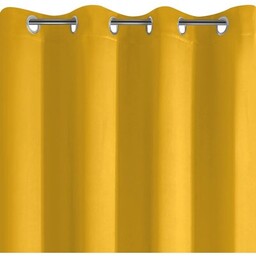 EUROFIRANY Zasłona Logan 135 x 250 cm Musztardowy