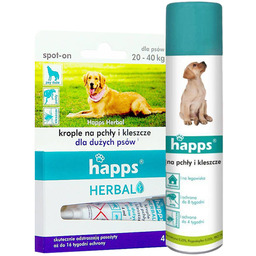 HAPPS Herbal - krople na pchły i kleszcze