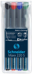 Marker foliopis do CD 0,4mm S igłlowa SCHNEIDER