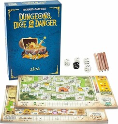 Ravensburger Dungeons, Dice and Danger Gra Planszowa, Wielokolorowy,