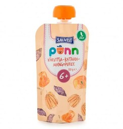 SALVEST PÕNN BIO Puree z dyni, batatów