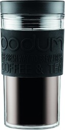 Bodum 11684-01S Travel Mug, podwójne ścianki, tworzywo sztuczne,