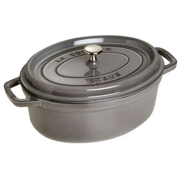 STAUB Garnek żeliwny owalny 40509-317-0 - grafitowy 4.2