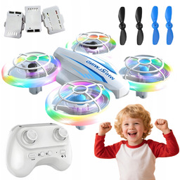 Mini Dron Rc Samolot Zdalnie Sterowany Utrzymywanie Wysokości