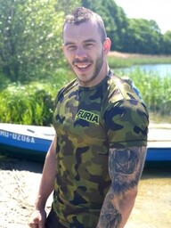 Koszulka termoaktywna moro zieleń męska