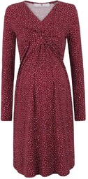Damska sukienka do karmienia bordowa Bellybutton Maternity, r.S