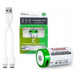 Akumulator Li-ion Bateria C R14 3000 Mah Port