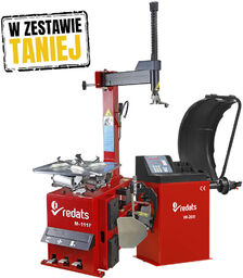 Zestaw Wyważarka REDATS W-200 i Montażownica M-111F REDATS