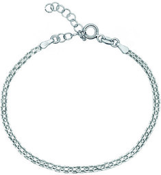 Srebrna bransoletka pleciona 925 elegancka bismark 3,1g