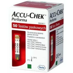 Accu-Chek Performa, Test paskowy, 50 Sztuk