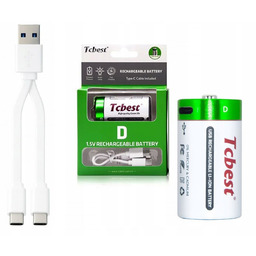 Akumulator Li-ion Bateria D R20 4900mah Port Ładowania