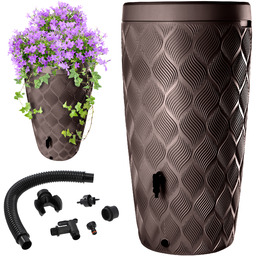 Zbiornik na deszczówkę Reveret 240L z zestawem przyłączeniowym