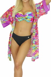 SELF Pareo Kimono 11 wzór 32 różowe