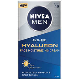 Nivea, Men Hyaluron przeciwzmarszczkowy krem do twarzy 50ml