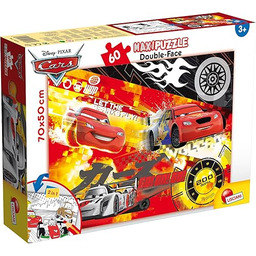 Puzzle dwustronne maxi Auta 60