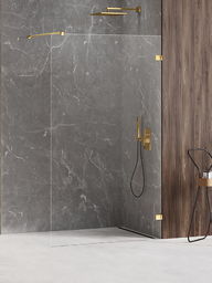New Trendy Avexa Gold Shine kabina prysznicowa Walk-in