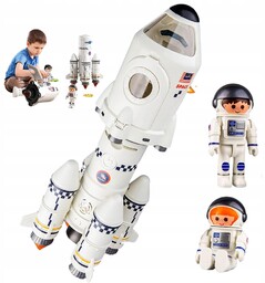 Rakieta Prom Kosmiczny Kosmos Space Wahadłowiec Edukacyjna Zabawka