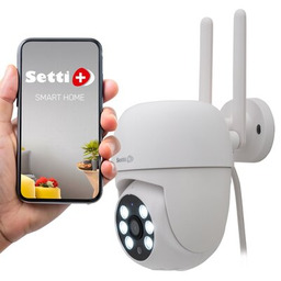 SETTI Kamera IP+ SC742 4MP 2K Smart, Zewnętrzna,