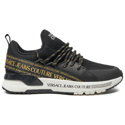 Sneakersy Versace Jeans Couture 76VA3SA8 Czarny