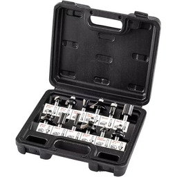GRAPHITE Zestaw frezów 56T614 (12 sztuk)