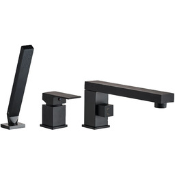 Rea Bateria wannowa Rea Glen czarna trzyczęściowa