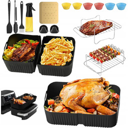 Foremka Silikonowa Wkład Do Frytkownicy Air Fryer Beztłuszczowej