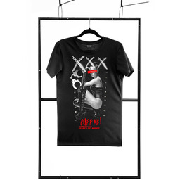 T-shirt men black S regular 100% ORYGINAŁ DYSKRETNA