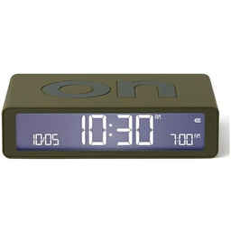 LEXON Budzik Flip Classic Khaki