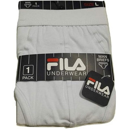 Fila Mężczyźni FU5038 Slip, białe, S