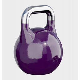 Kettlebell turniejowy 20 kg stalowy fiioletowy (kettlebell olimpijski
