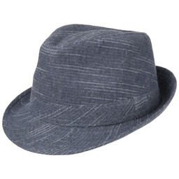 Kapelusz Tekstylny Mendalo Trilby by Lipodo, niebieski, M