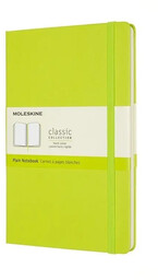 Notes Classic L 13x21 gładki 240str TW lemon