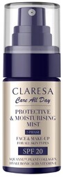 CLARESA Protective&Moisturising Mgiełka ochronno-nawilżająca z SPF 20 50