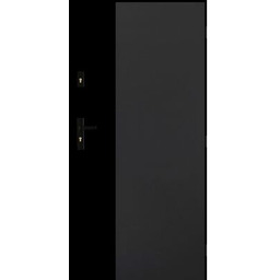 Drzwi zewnętrzne Tikana antracyt 90 prawe