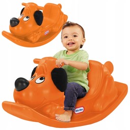 Little Tikes Piesek Pies Na Biegunach Bujak Pomarańczowy
