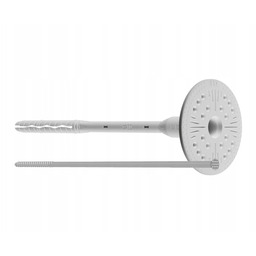 Kołek do styropianu wełny z trzpieniem metal 14cm