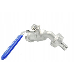 1" Zawór Kulowy Czerpalny Nierdzewny Kwasoodporny 316