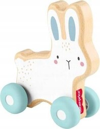 Fisher Price Królik Drewniany Do Ciągnięcia