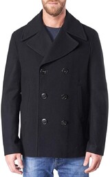Płaszcz męski Tommy Hilfiger Short Peacoat krótki wełniany