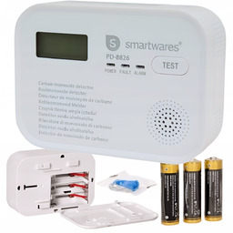Czujnik Czadu Detektor Tlenku Węgla Co Smartwares