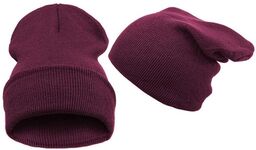 Czapka beanie smerfetka krasnal podwójna warstwa